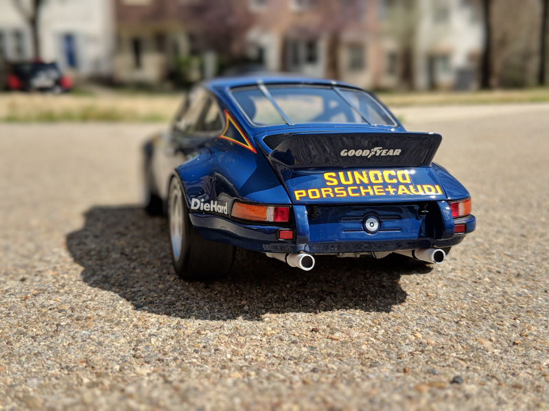 Illustration for article titled LaLD Car Week 2019 - Day 5, 1970s: 1973 Sunoco Blue Porsche 911 2.7RSR